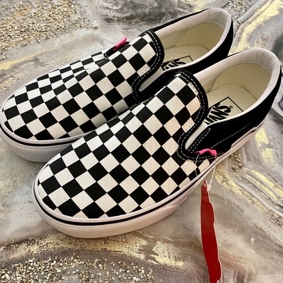 NWT Vans Era Platform 2.0 Checkered Slip On Shoes - Picture 6 of 9